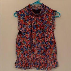 NWT J.Crew Floral print top